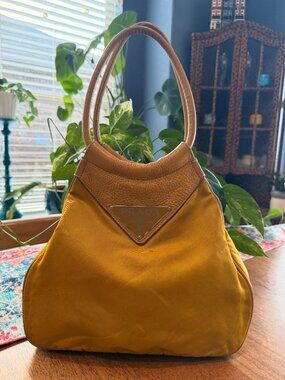 Prada Shoulder Nylon Handbag